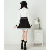 リボン刺繍ギャザースカート 量産型 地雷系 夢展望 | DearMyLove | 詳細画像20 