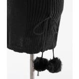 ビジューリボン付オフショルニットワンピース【大きいサイズ有】 韓国 夢展望 | 夢展望 | 詳細画像14 