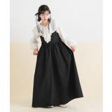 バックリボンタフタフレアワンピース 韓国 夢展望 | 夢展望 | 詳細画像5 