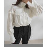2wayフリルネックボリュームブラウス 韓国 夢展望 | 夢展望 | 詳細画像5