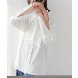 リボンタイロングカフスブラウス【大きいサイズ有】 韓国 夢展望 | 夢展望 | 詳細画像5