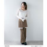 前後2wayシアーロングトップス シアートップス 韓国 夢展望 | 夢展望 | 詳細画像14