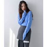 前後2wayシアーロングトップス シアートップス 韓国 夢展望 | 夢展望 | 詳細画像22