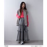 前後2wayシアーロングトップス シアートップス 韓国 夢展望 | 夢展望 | 詳細画像33