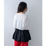 クロップドシアーロンT シアートップス 韓国 夢展望 | 夢展望 | 詳細画像12