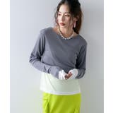 クロップドシアーロンT シアートップス 韓国 夢展望 | 夢展望 | 詳細画像15