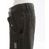 スタッズピンク十字架デニムパンツ 韓国 夢展望 | 夢展望 | 詳細画像16 