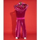 ビジューラインスタンドカラーベロアジャージパーカー 韓国 夢展望 | 夢展望 | 詳細画像4