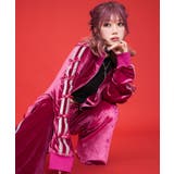 ビジューラインスタンドカラーベロアジャージパーカー 韓国 夢展望 | 夢展望 | 詳細画像8