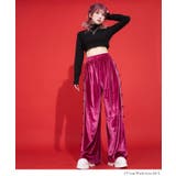 ビジューラインベロアジャージパンツ 韓国 夢展望 | 夢展望 | 詳細画像3