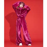 ビジューラインベロアジャージパンツ 韓国 夢展望 | 夢展望 | 詳細画像5