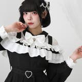 2段フリルリボンワンピース 量産型 地雷系 夢展望 | DearMyLove | 詳細画像19 