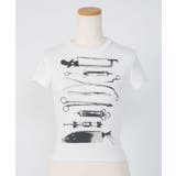 プリントクロップド丈半袖Tシャツ 韓国 夢展望 | 夢展望 | 詳細画像7