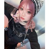 ドクロレース透け十字架長袖カットソートップス 韓国 夢展望 | 夢展望 | 詳細画像5
