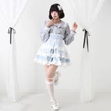 3段フリルレースリボンスカート 量産型 地雷系 夢展望 | DearMyLove | 詳細画像10