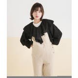 ラッフルカラークロップドブラウス 韓国 夢展望 | 夢展望 | 詳細画像12