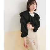 ラッフルカラークロップドブラウス 韓国 夢展望 | 夢展望 | 詳細画像13