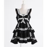 フリルたっぷりはしごレースリボンミニジャンスカ 量産型 地雷系 夢展望 | DearMyLove | 詳細画像25 