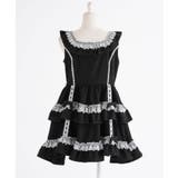 フリルたっぷりはしごレースリボンミニジャンスカ 量産型 地雷系 夢展望 | DearMyLove | 詳細画像38 