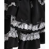 フリルたっぷりはしごレースリボンミニジャンスカ 量産型 地雷系 夢展望 | DearMyLove | 詳細画像42 