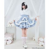 カシュクールフリルたっぷりリボンミニスカート 量産型 地雷系 夢展望 | DearMyLove | 詳細画像13 