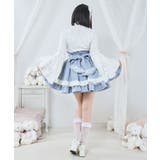 カシュクールフリルたっぷりリボンミニスカート 量産型 地雷系 夢展望 | DearMyLove | 詳細画像14 