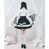 カシュクールフリルたっぷりリボンミニスカート 量産型 地雷系 夢展望 | DearMyLove | 詳細画像16 