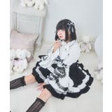 カシュクールフリルたっぷりリボンミニスカート 量産型 地雷系 夢展望 | DearMyLove | 詳細画像23 