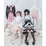 カシュクールフリルたっぷりリボンミニスカート 量産型 地雷系 夢展望 | DearMyLove | 詳細画像32 