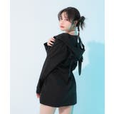 ウサギ耳フードロング丈ラッシュガード 韓国 夢展望 | 夢展望 | 詳細画像21