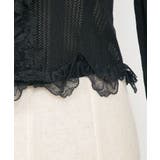 総レースバスト盛り魅せフィットトップス 韓国 夢展望 | 夢展望 | 詳細画像11