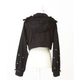 ハートドットビジューフリルショートパーカー 量産型 地雷系 夢展望 | DearMyLove | 詳細画像33