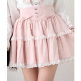 フリルリボンたっぷり裏毛スカート 量産型 地雷系 夢展望 | DearMyLove | 詳細画像21