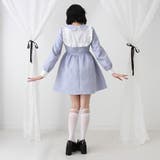 リボンフリルヨークハート柄ワンピース 量産型 地雷系 夢展望 | DearMyLove | 詳細画像10 