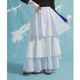 ティアードロングナイロンスカート 韓国 夢展望 | 夢展望 | 詳細画像7 