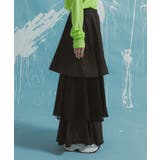 【最上もが着用】ティアードロングナイロンスカート 韓国 夢展望 | 夢展望 | 詳細画像21