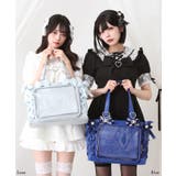 レースアップリボンキラキラビジュー痛バッグ 量産型 地雷系 夢展望 | DearMyLove | 詳細画像6