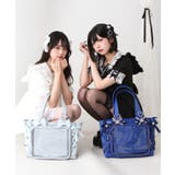 レースアップリボンキラキラビジュー痛バッグ 量産型 地雷系 夢展望 | DearMyLove | 詳細画像7