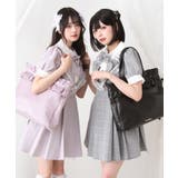 フリルたっぷりキラキラハートビジュー痛バッグ 量産型 地雷系 夢展望 | DearMyLove | 詳細画像10