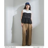 ビスチェレイヤード風フレンチスリーブトップス 韓国 夢展望 | 夢展望 | 詳細画像2