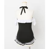 オフショルダハート十字架レースアップ水着 量産型 地雷系 夢展望 | DearMyLove | 詳細画像25 