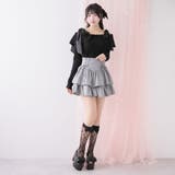 ビッグカラーオフショルリボンカットトップス 量産型 地雷系 夢展望 | DearMyLove | 詳細画像12 