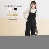 フィット&フローオーバーオール【大きいサイズ有】 韓国 夢展望 | 夢展望 | 詳細画像1