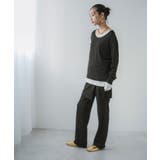 ラップスカートセットジャガードワッフルパンツ 韓国 夢展望 | 夢展望 | 詳細画像12 