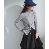 ドーフィーヌデザインカットリブトップス 韓国 夢展望 | 夢展望 | 詳細画像2