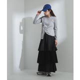 ドーフィーヌデザインカットリブトップス 韓国 夢展望 | 夢展望 | 詳細画像5