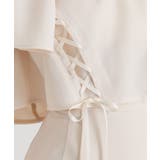 フレア袖レースアップトップス【セットアップ可】 韓国 夢展望 | 夢展望 | 詳細画像28