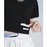 クロップドバイカラーポケットTシャツ 韓国 夢展望 | 夢展望 | 詳細画像13