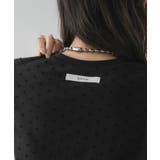 チュールレイヤード箔プリントTシャツ 韓国 夢展望 | 夢展望 | 詳細画像15