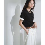 カットオフバイカラースリーブTシャツ 韓国 夢展望 | 夢展望 | 詳細画像11